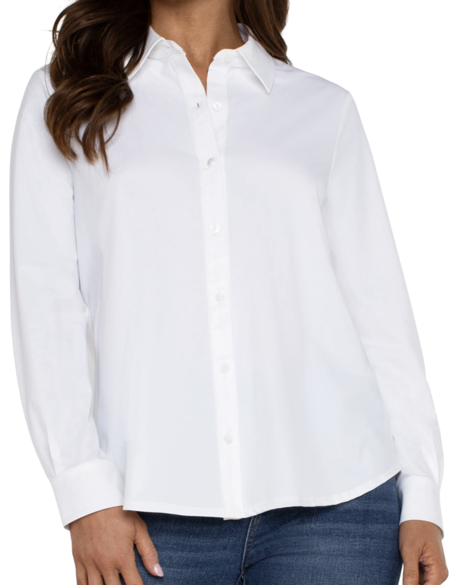 Liverpool Liverpool- LM8E25ETK  Button front chemise SS26