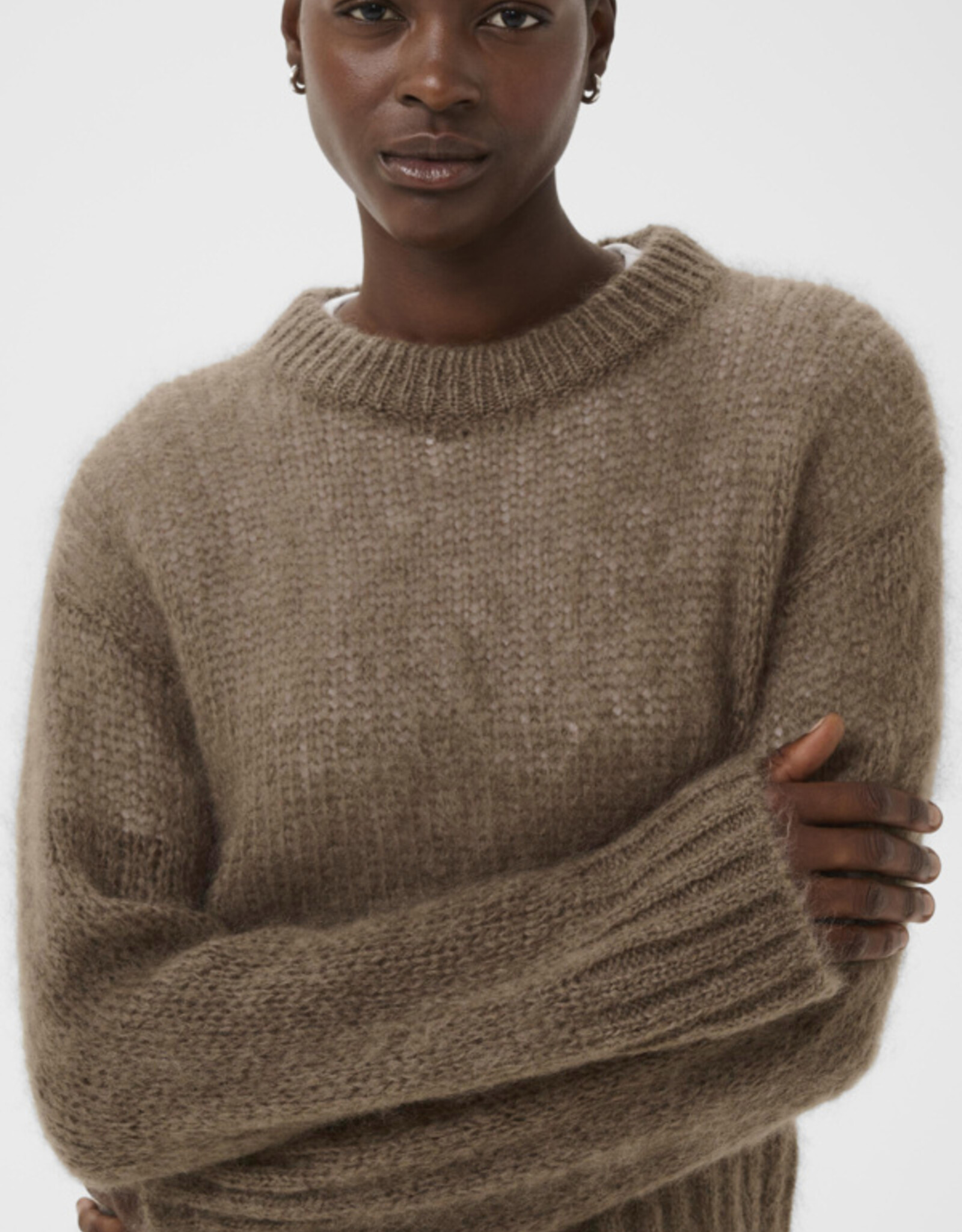 Part Two Part Two - SillePW PU Sweater FW25