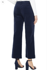 Liverpool Liverpool- LM4657CD7 Crop jambes larges avec poches FW25