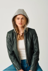 Mauritius Mauritius - Allice Hooded Leather Jacket FW25
