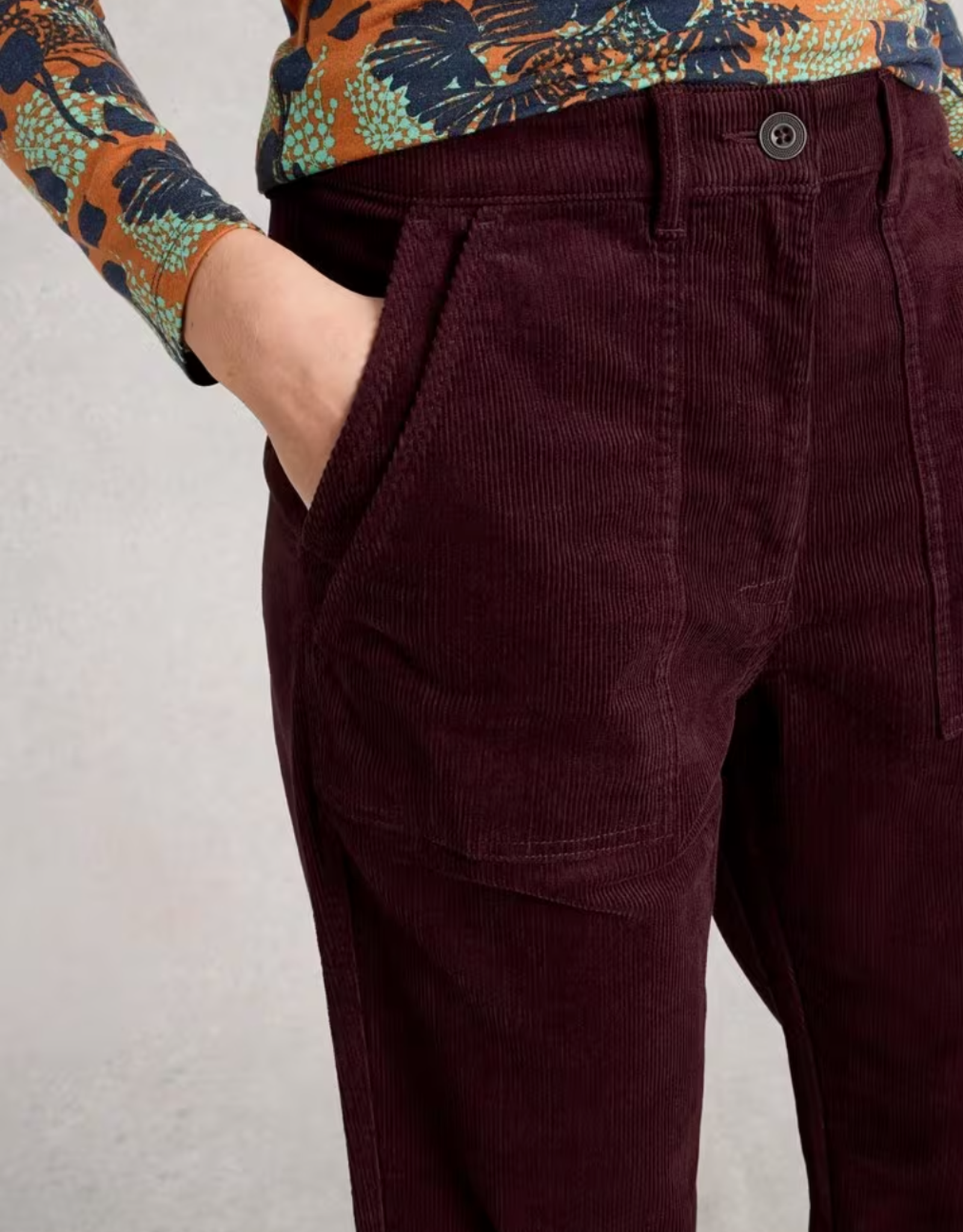 White Stuff White Stuff - 444237 Twister Corduroy Pantalon FW25