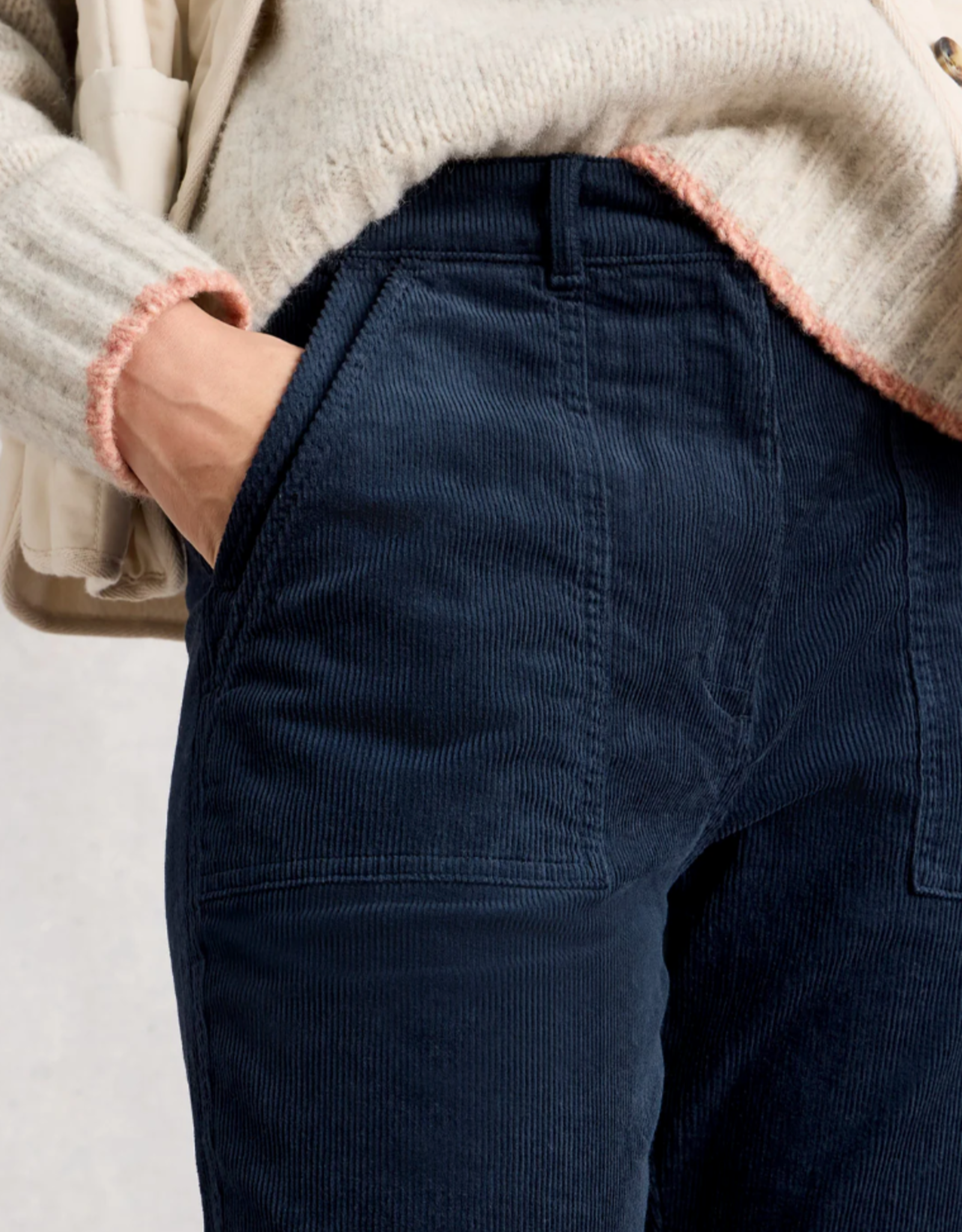 White Stuff White Stuff - 444237 Twister Cord Trouser FW25