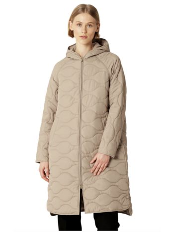 Ilse Jacobsen Ilse Jacobsen - Quilt08 Long Quilted Jacket FW25