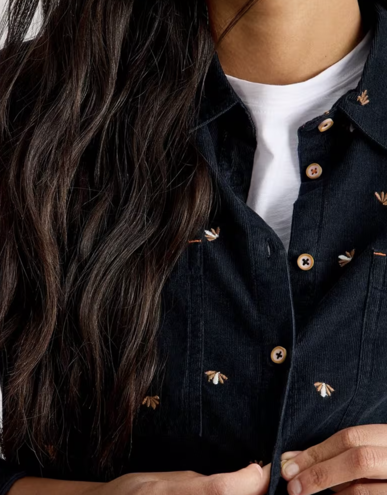 White Stuff White Stuff - 444364 Sophie Cord Shirt FW25