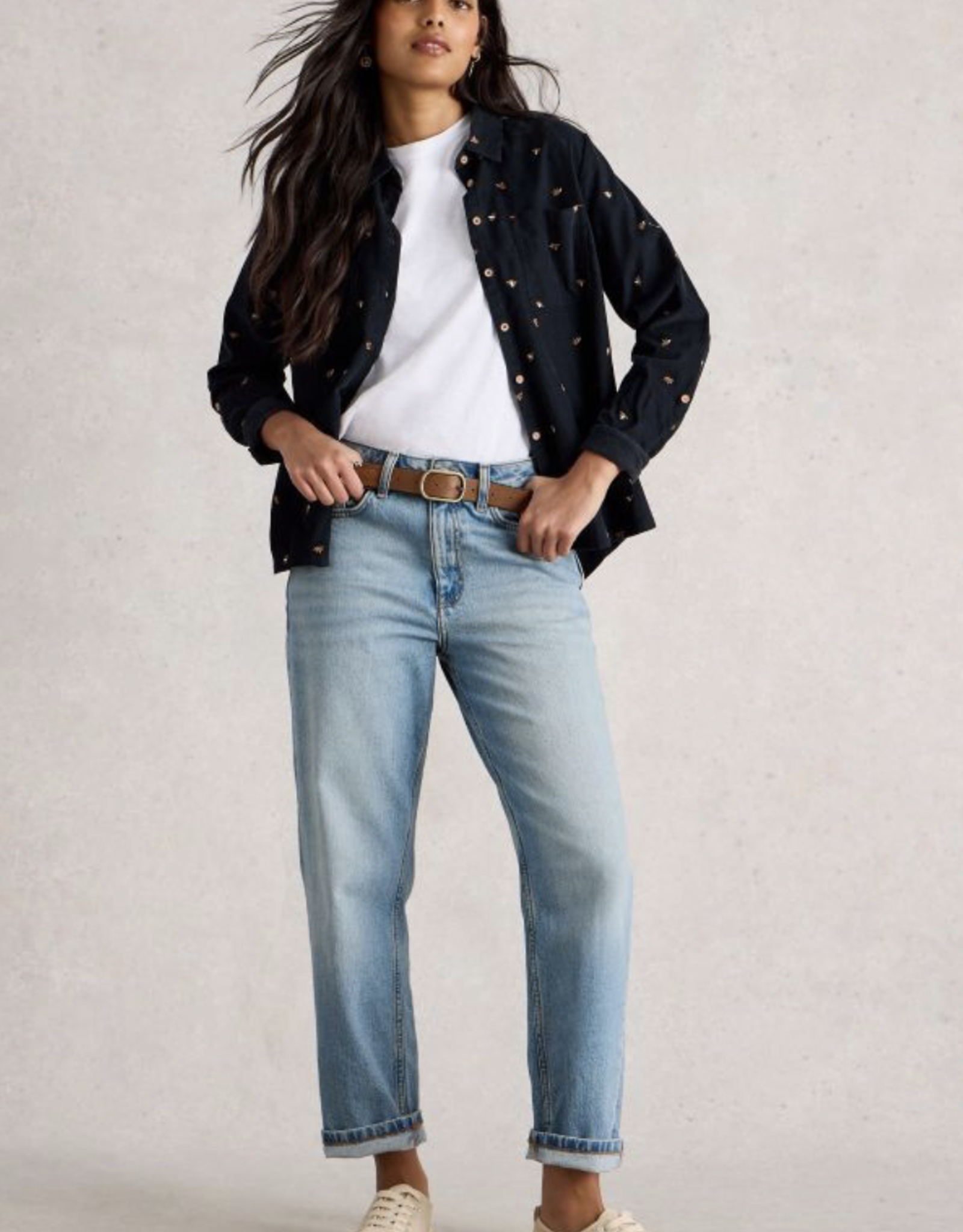 White Stuff White Stuff - 444364 Sophie Cord Shirt FW25