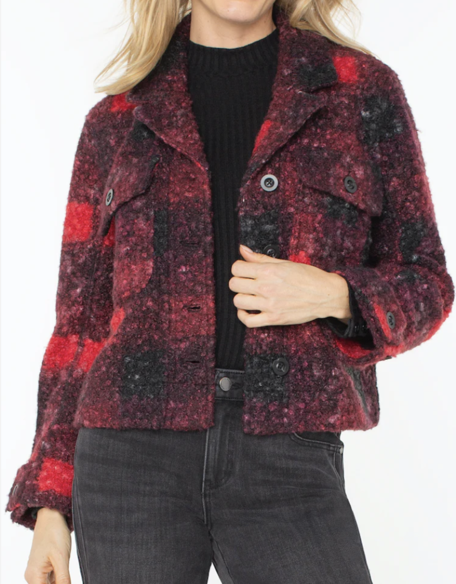 Liverpool Liverpool - LM1B17C84  Plaid Jacket FW25