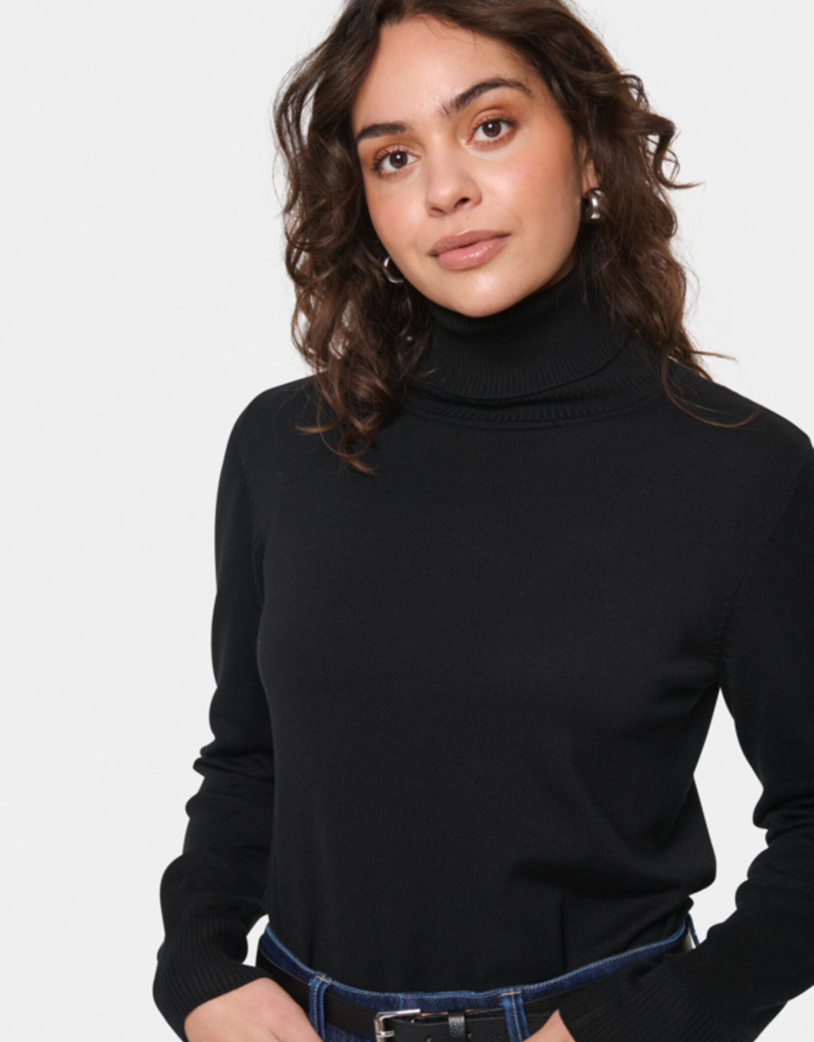 Saint-Tropez Saint-Tropez -  MilaSZ Roll Neck Pullover FW25