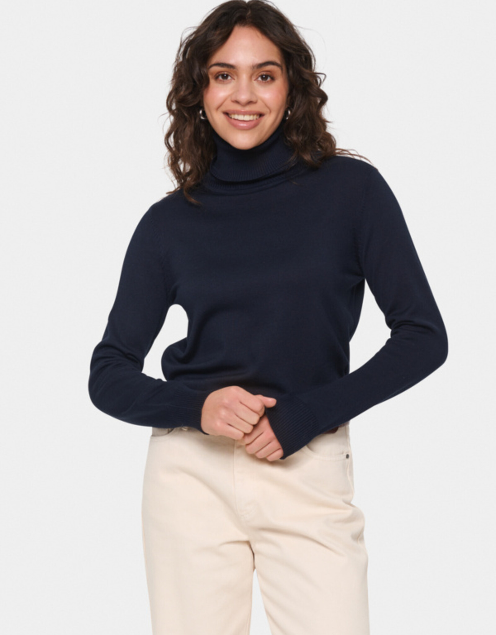 Saint-Tropez Saint-Tropez -  MilaSZ Roll Neck Pullover FW25