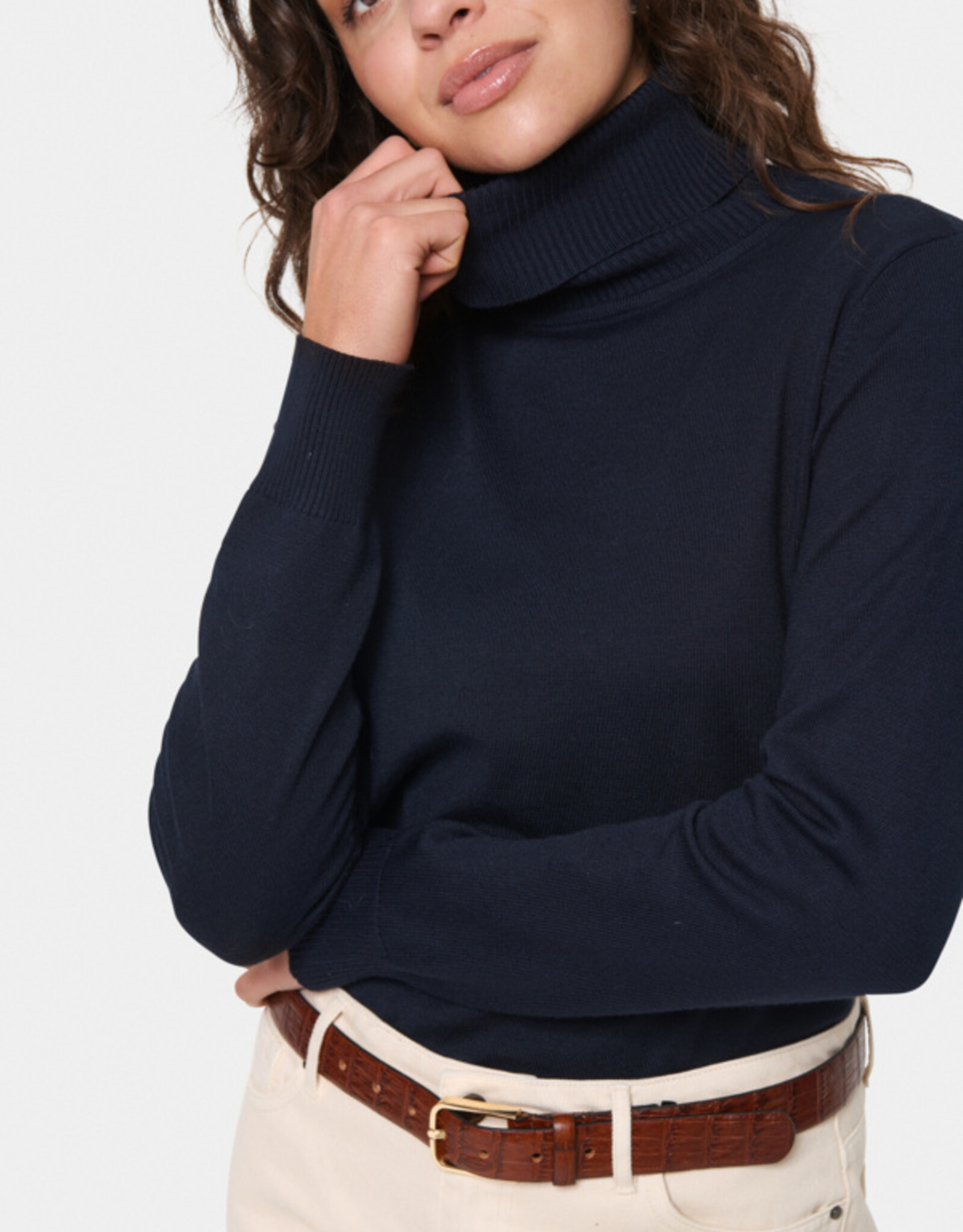 Saint-Tropez Saint-Tropez -  MilaSZ Roll Neck Pullover FW25