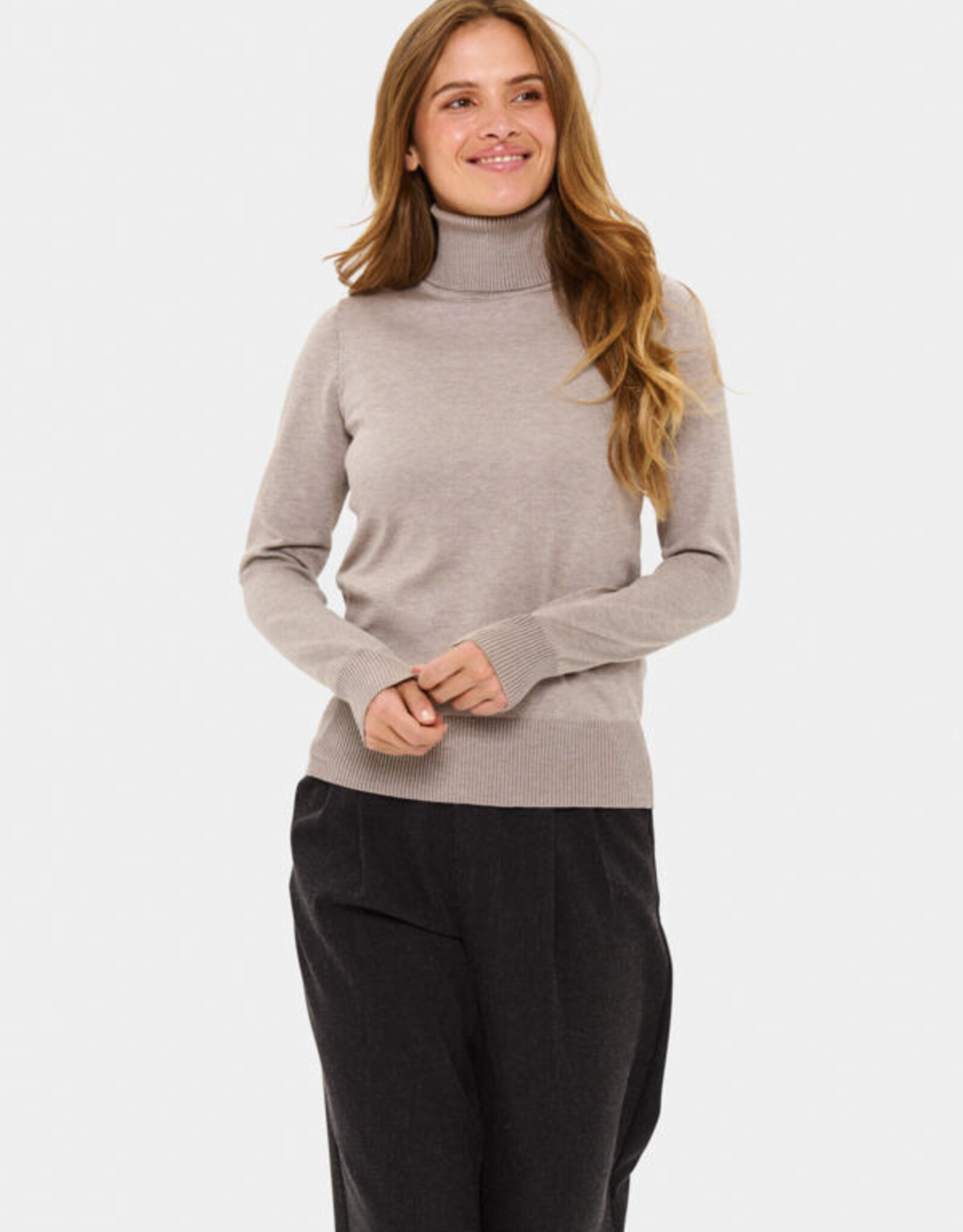 Saint-Tropez Saint-Tropez -  MilaSZ Roll Neck Pullover FW25