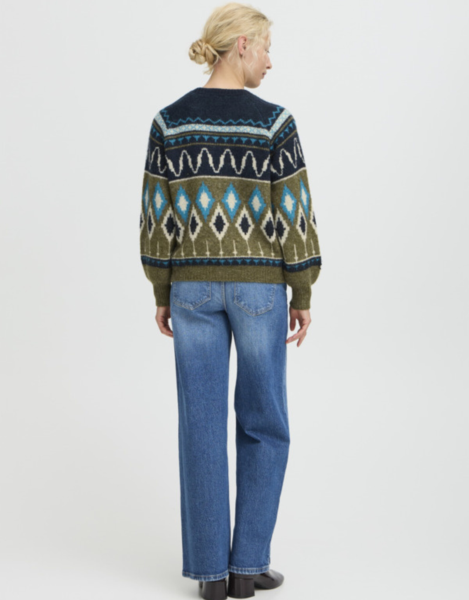 B.young-  Bynafta Jacquard Chandail FW25
