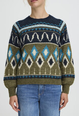 B.young-  Bynafta Jacquard Chandail FW25