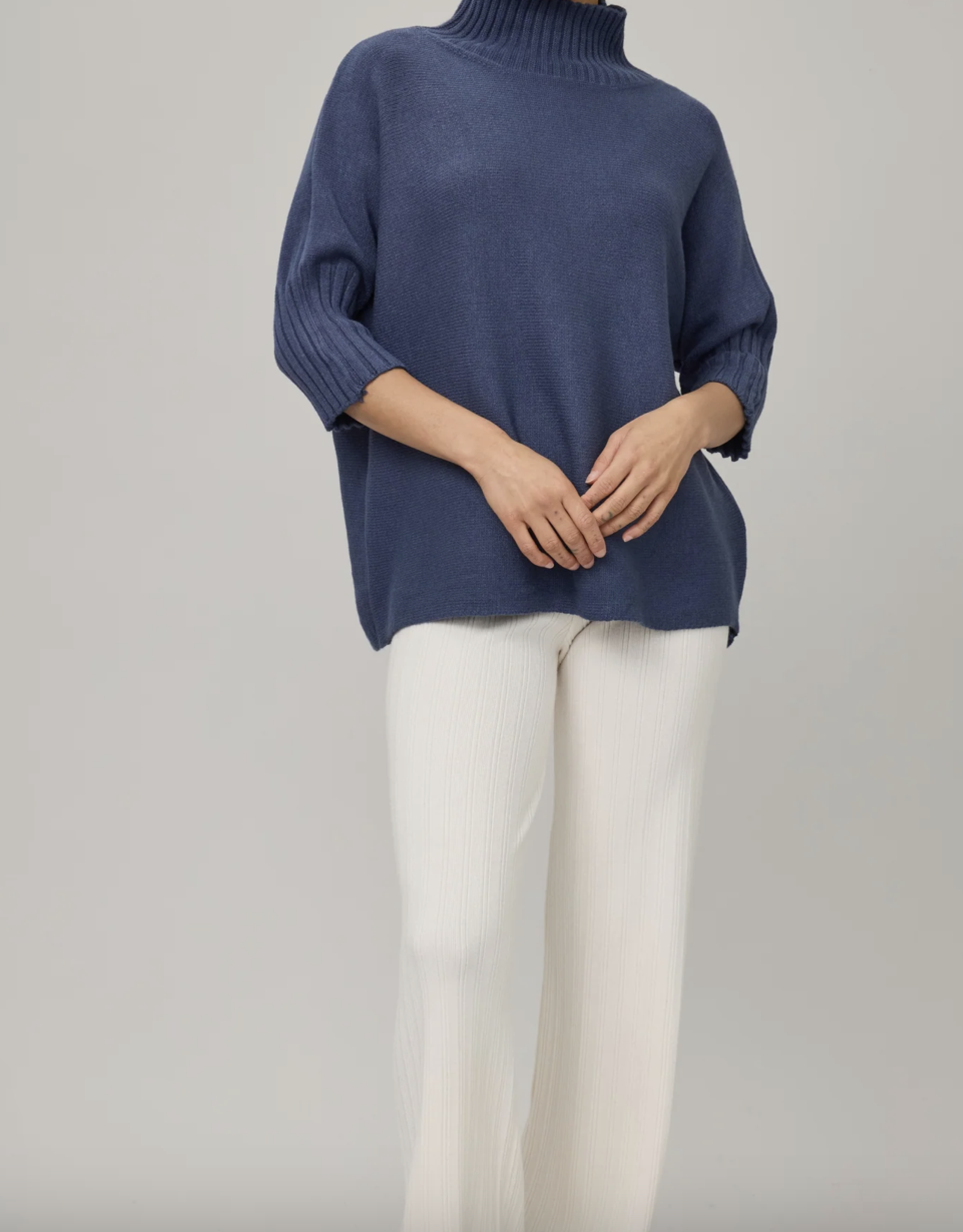 Pistache Pistache - F-23857 Rib Col cheminée FW25
