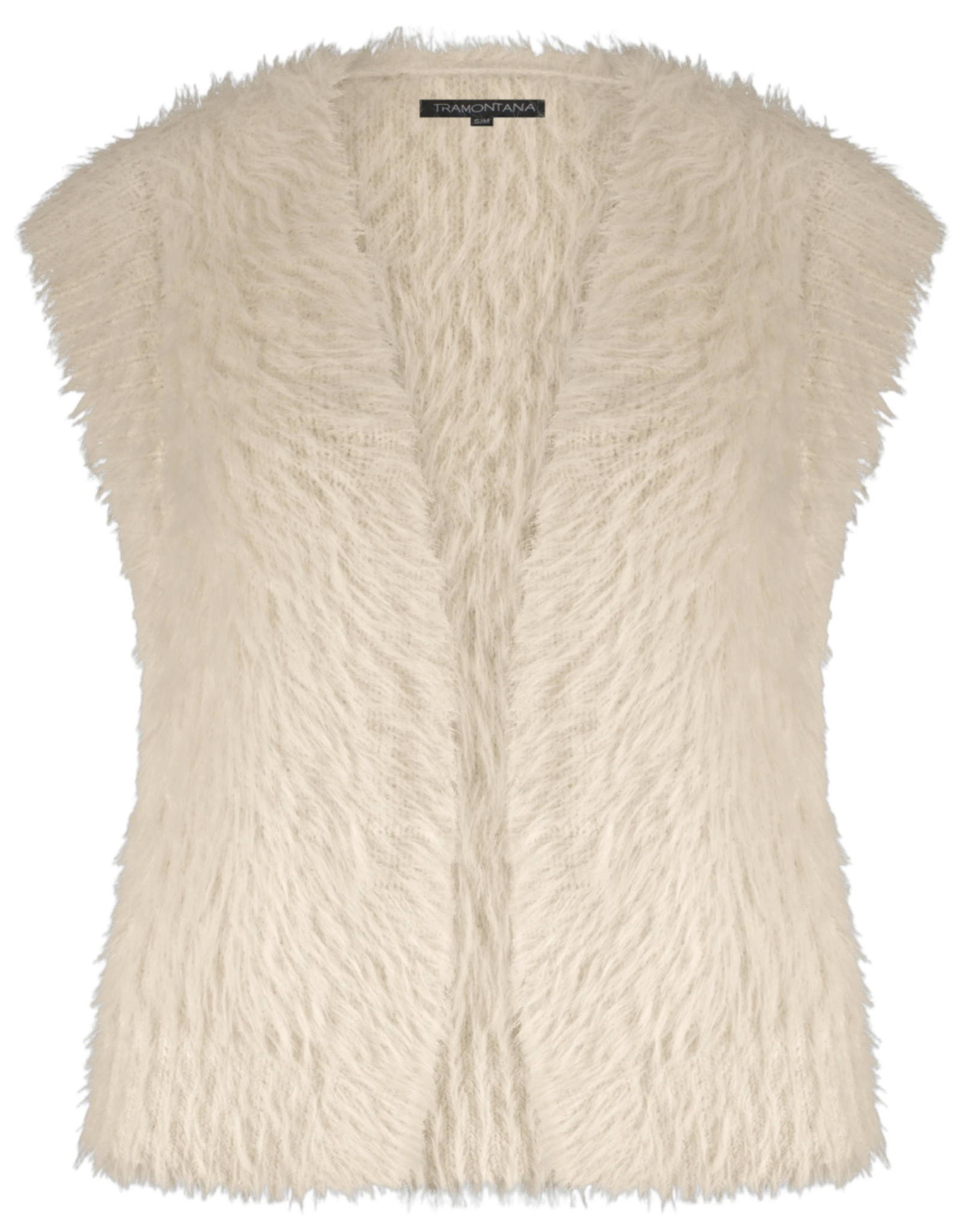 Tramontana Tramontana- O0517701 Hairy yarn veste FW25