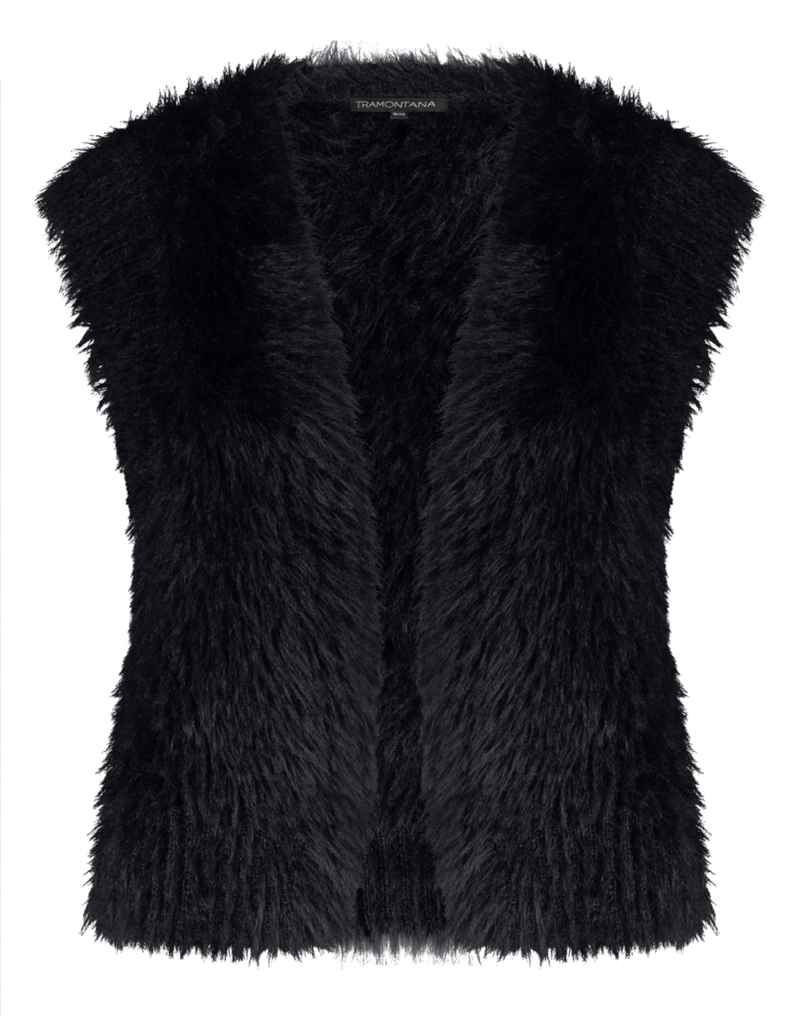 Tramontana Tramontana- O0517701 Hairy yarn veste FW25