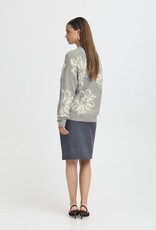 b. young B.Young- Byomea  Flower pullover FW25