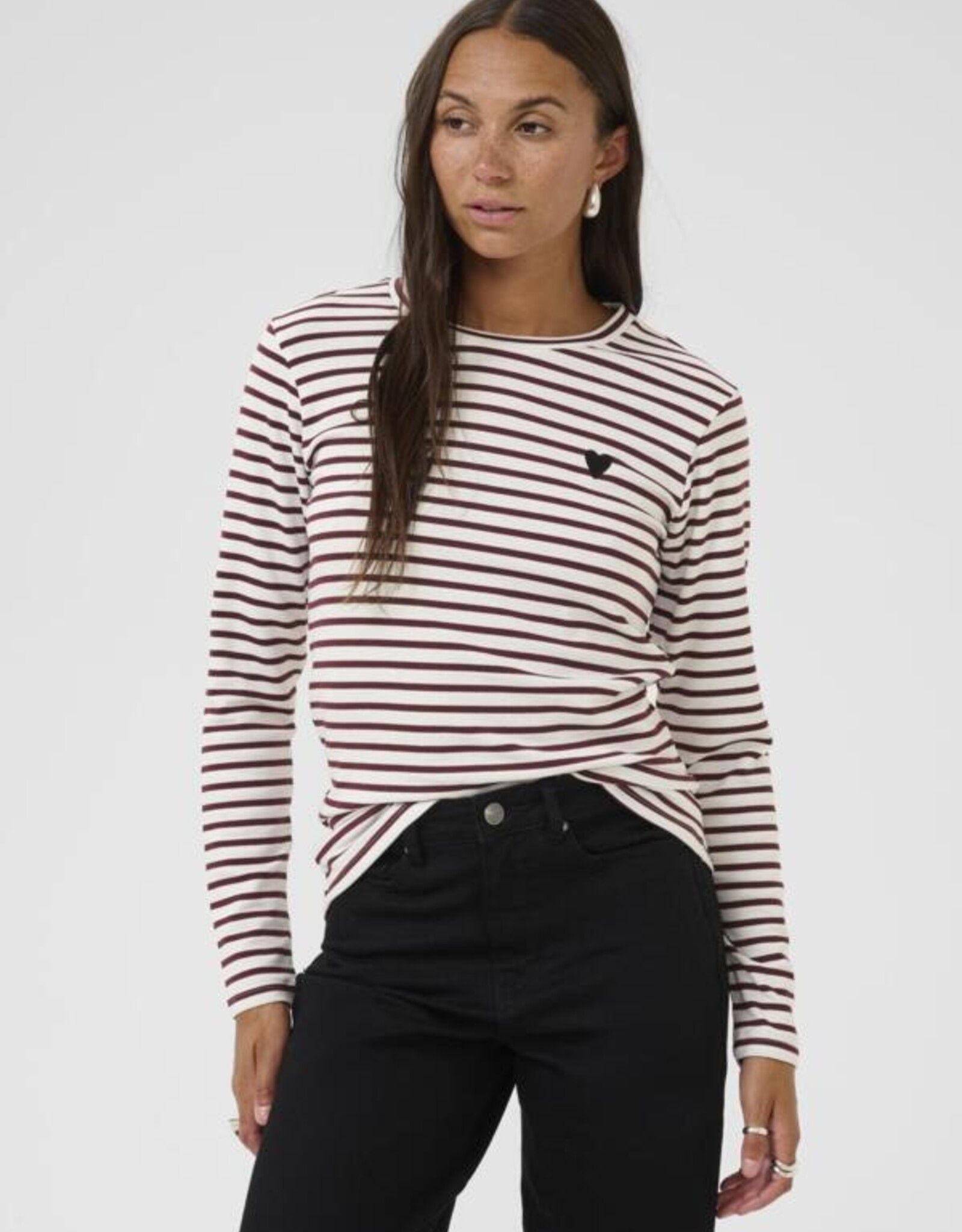 Kaffé Kaffe- Liddy T-shirt 4 clrs FW25