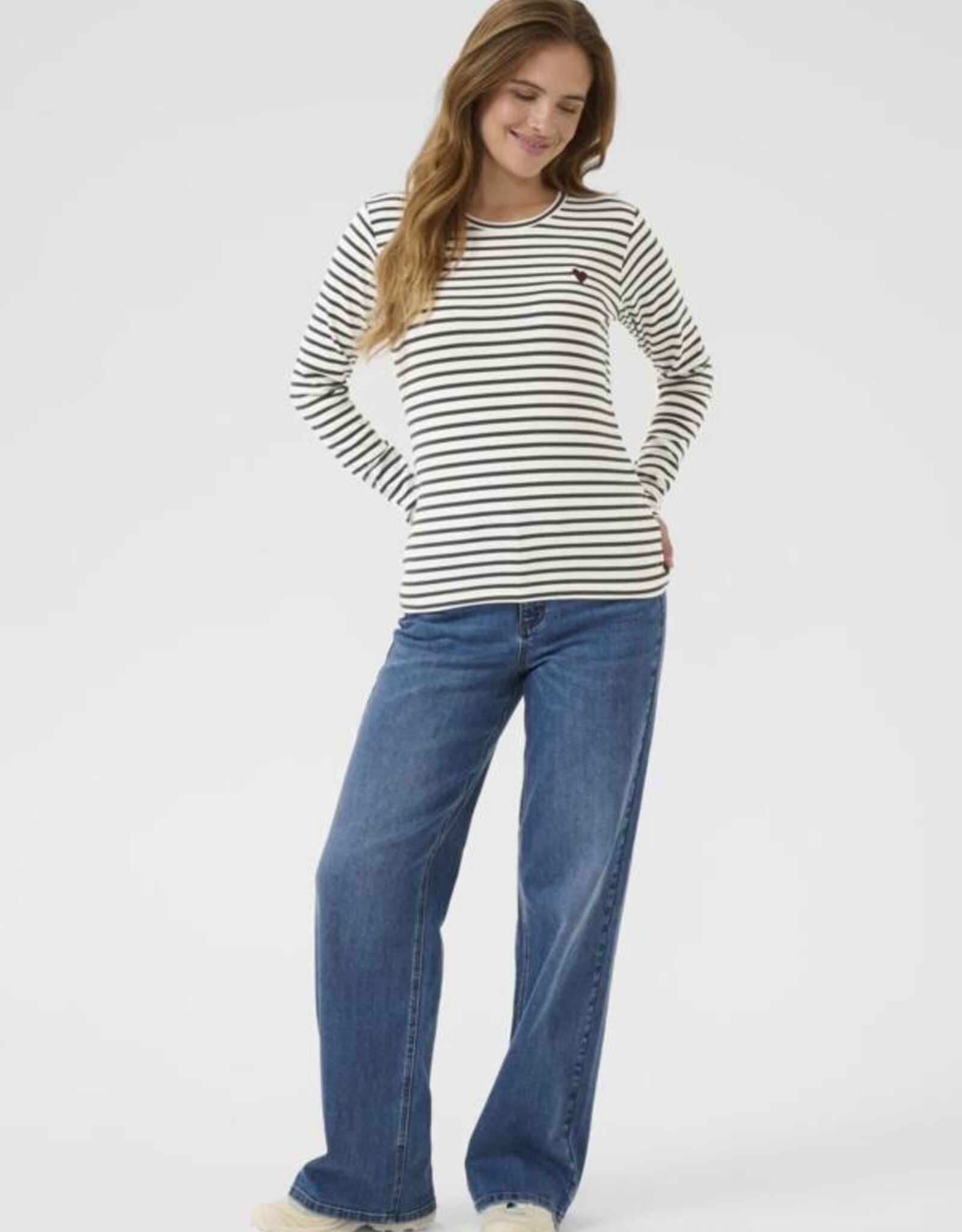 Kaffé Kaffe- Liddy T-shirt 4 clrs FW25