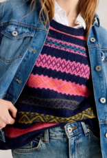 White Stuff White Stuff - 444091 Lottie Fairisle Débardeur FW25