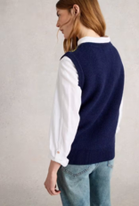 White Stuff White Stuff - 444091 Lottie Fairisle Débardeur FW25