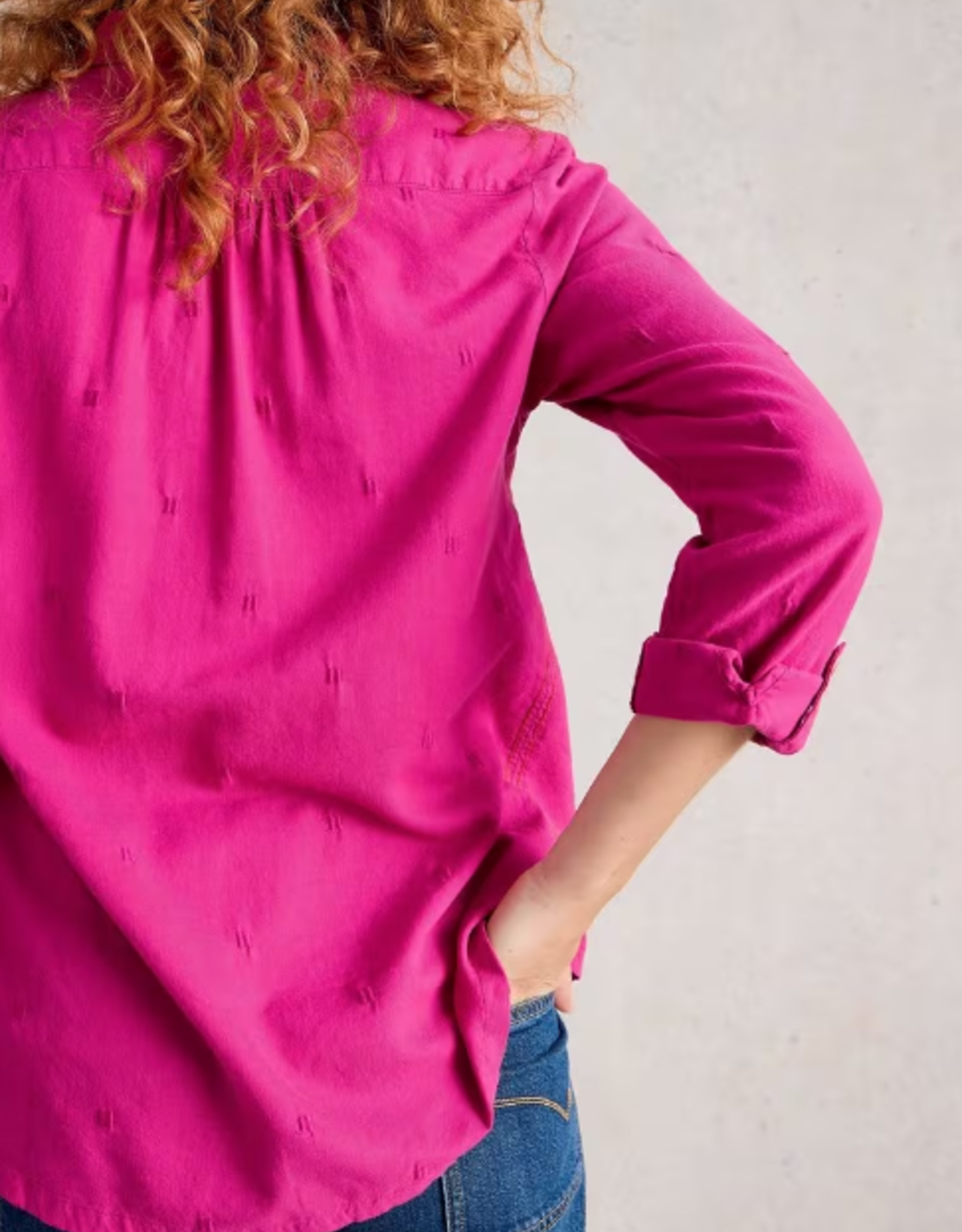 White Stuff White Stuff - 444302 Sophie Organic Cotton Shirt FW25