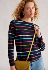 White Stuff White Stuff - 444332 Clara Stripe Long Sleeve Tee FW25
