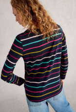 White Stuff White Stuff - 444332 Clara Stripe Long Sleeve Tee FW25