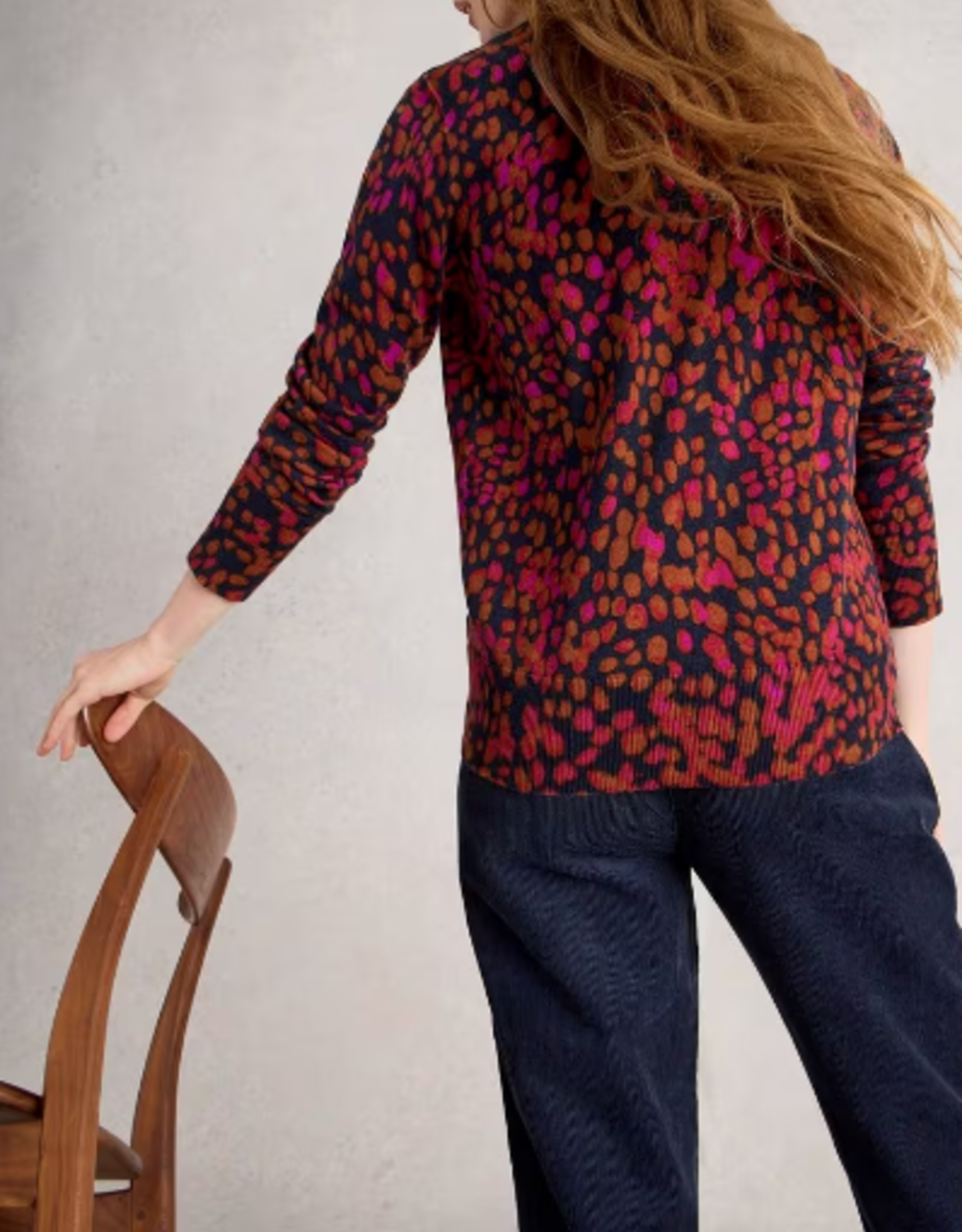 White Stuff White Stuff - 444058 Katie Print Chandail FW25