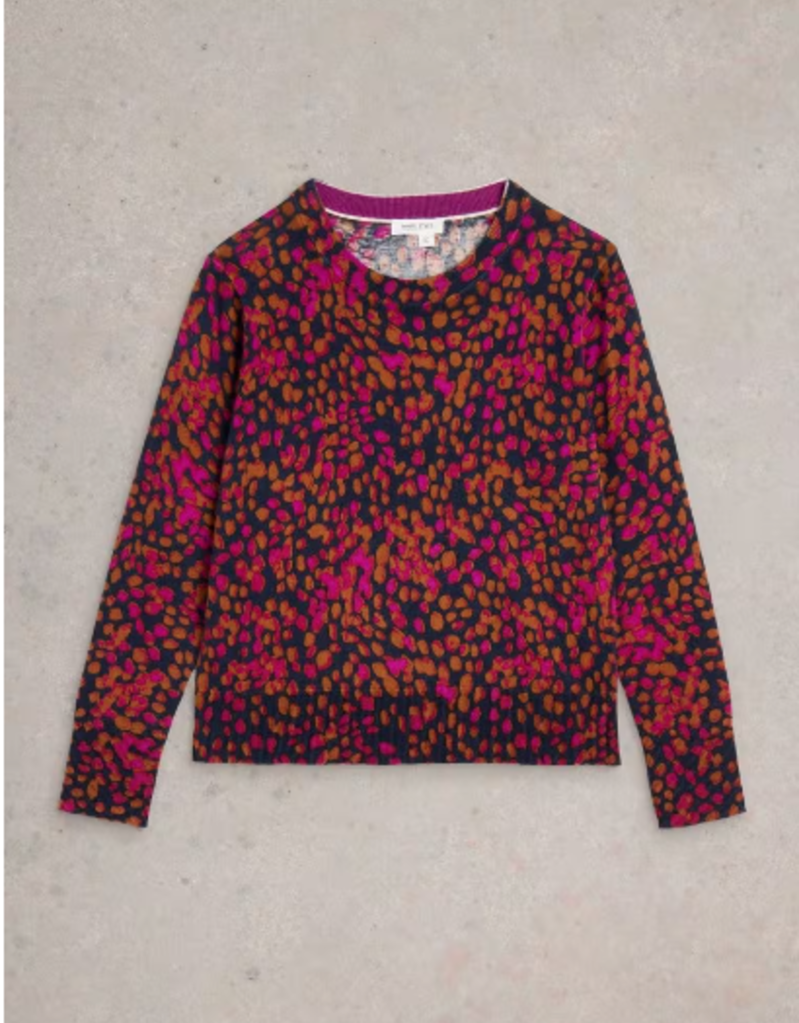 White Stuff White Stuff - 444058 Katie Print Chandail FW25