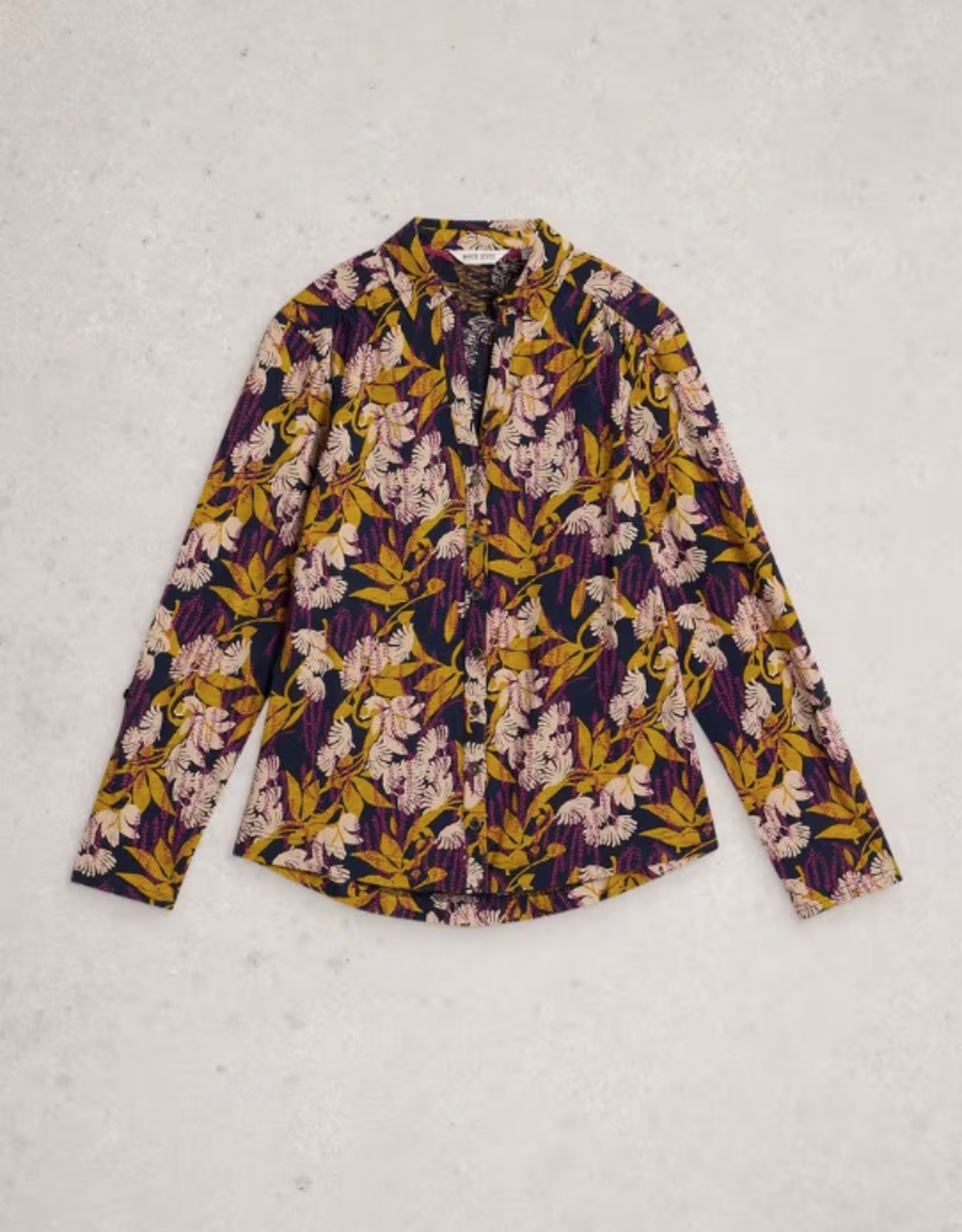White Stuff White Stuff- 444331 Annie Jersey Shirt FW25