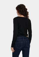 Saint-Tropez Saint Tropez - MilaSZ Long Sleeve V-Neck Chandail FW25