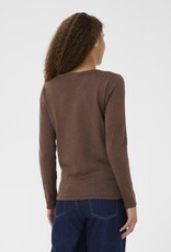 Saint-Tropez Saint Tropez - MilaSZ Long Sleeve V-Neck Chandail FW25