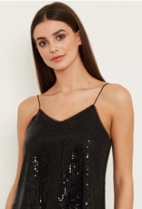 Apricot Apricot - Sequin Cami Haut FW25