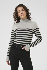 Kaffé Kaffe - KAlizza Striped Col roulé FW25