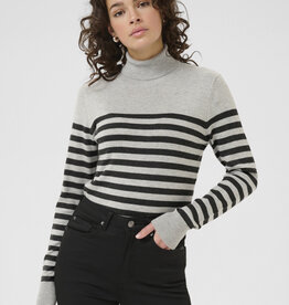 Kaffé Kaffe - KAlizza Striped Col roulé FW25