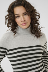 Kaffé Kaffe - KAlizza Striped Col roulé FW25