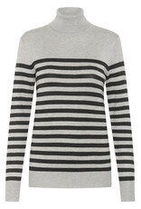 Kaffé Kaffe - KAlizza Striped Col roulé FW25