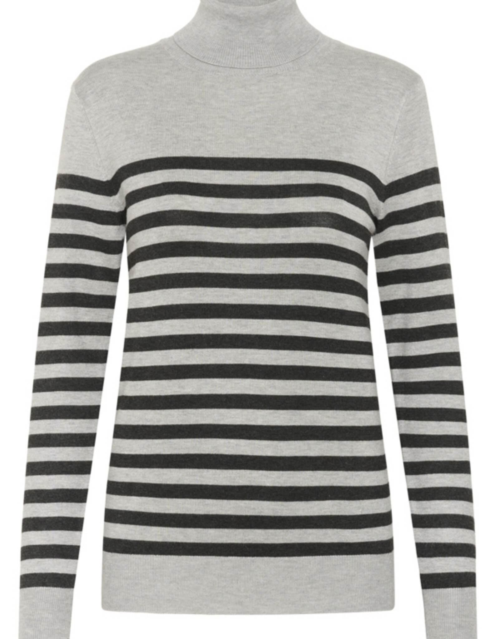 Kaffé Kaffe - KAlizza Striped Col roulé FW25