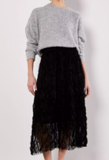 Apricot Apricot - Bow Back Lurex Fuzzy chandail FW25