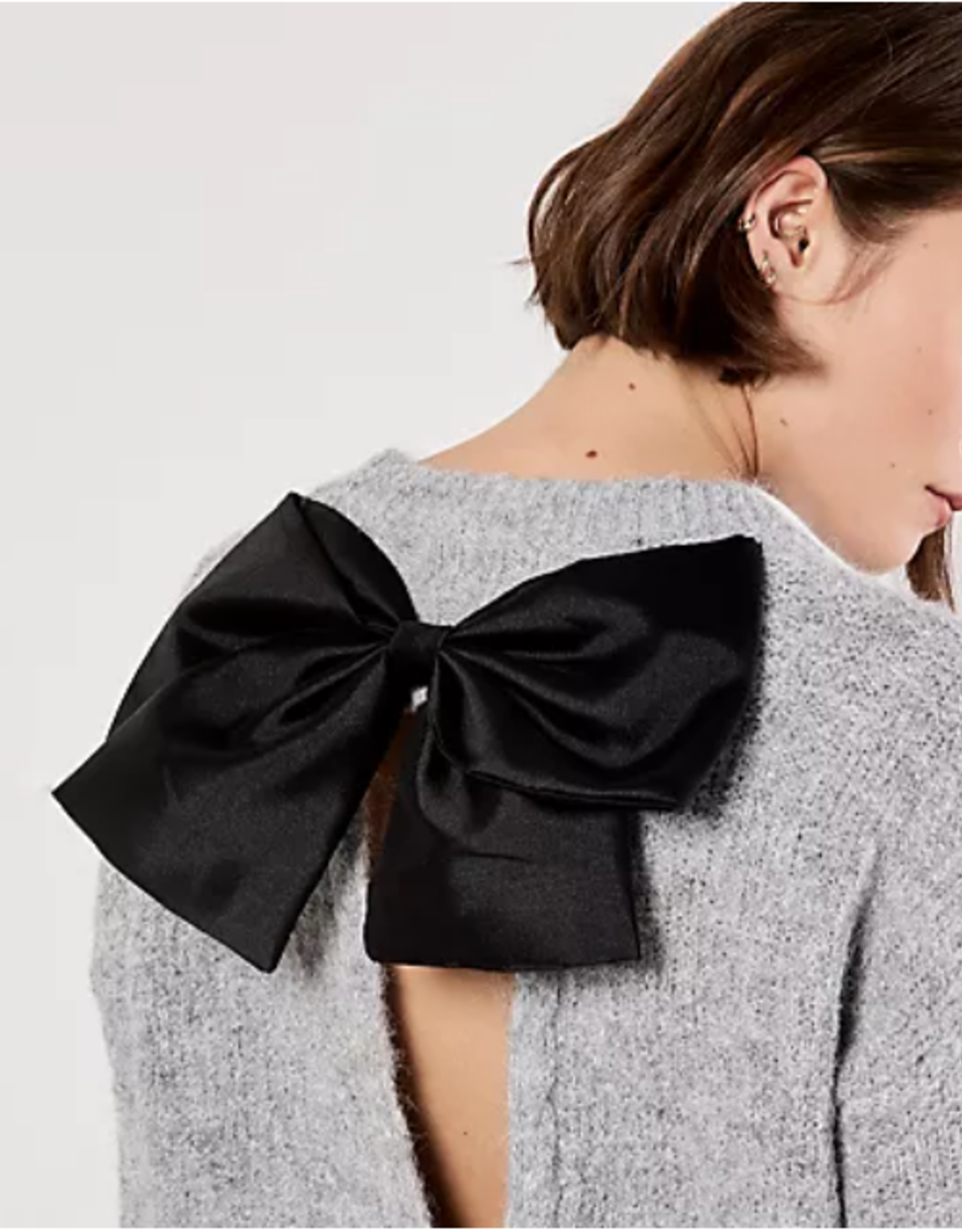 Apricot Apricot - Bow Back Lurex Fuzzy chandail FW25