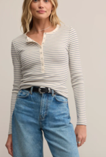 Z Supply Z Supply - ZT253381 Stella  Henley Rayé FW25