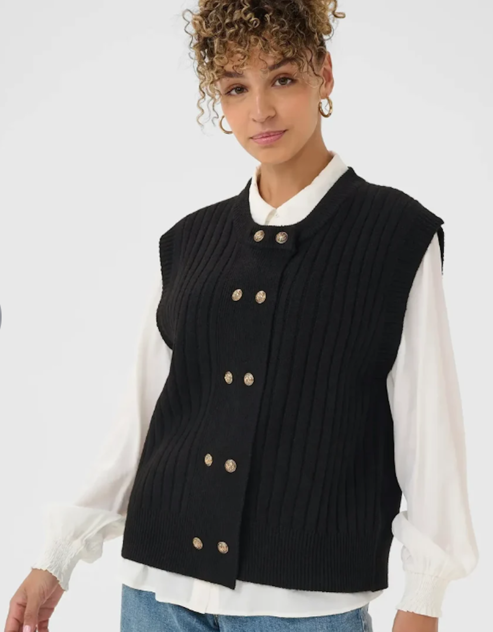 Cream Cream - CREroka Knit Veste sans manches FW25