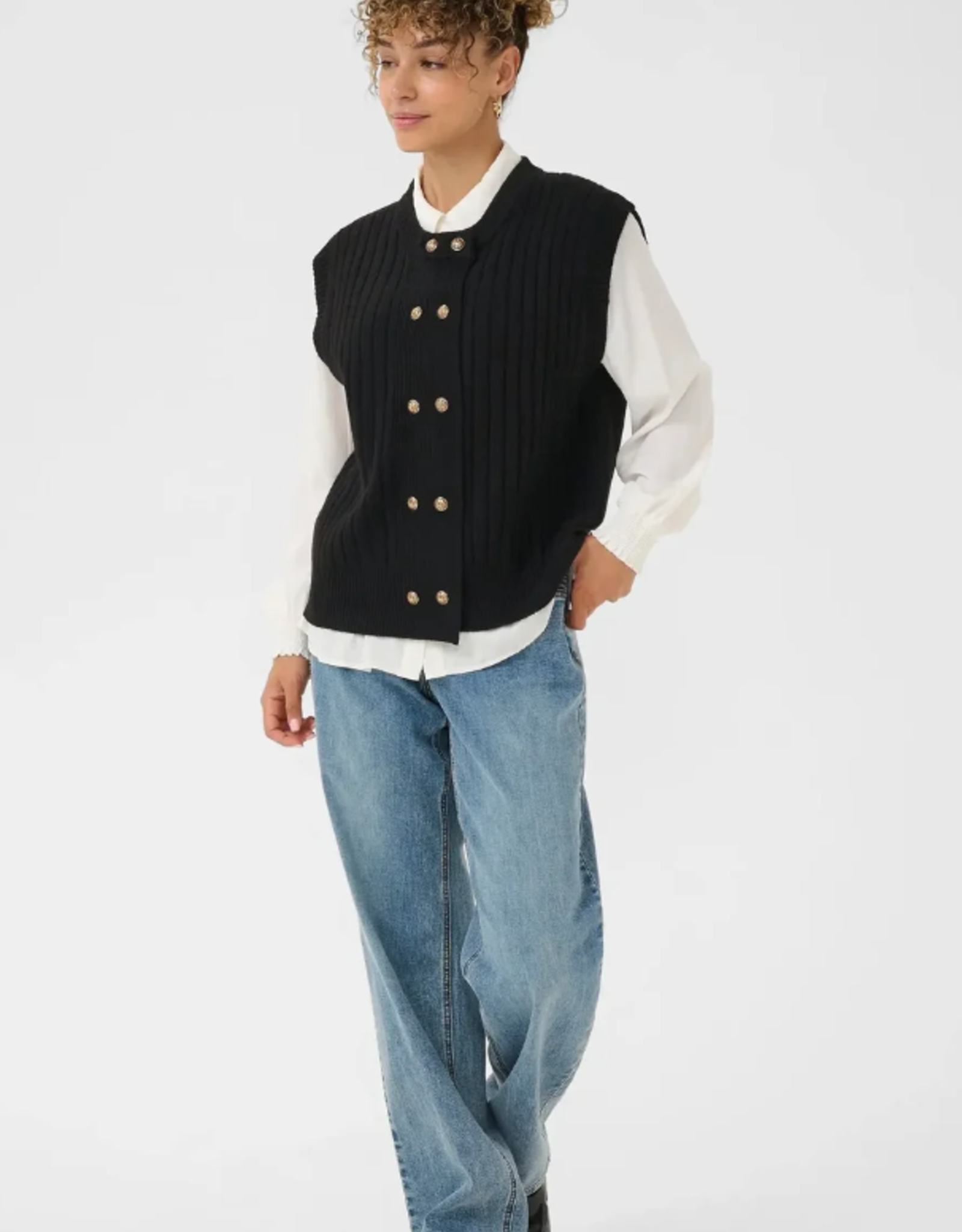 Cream Cream - CREroka Knit Veste sans manches FW25