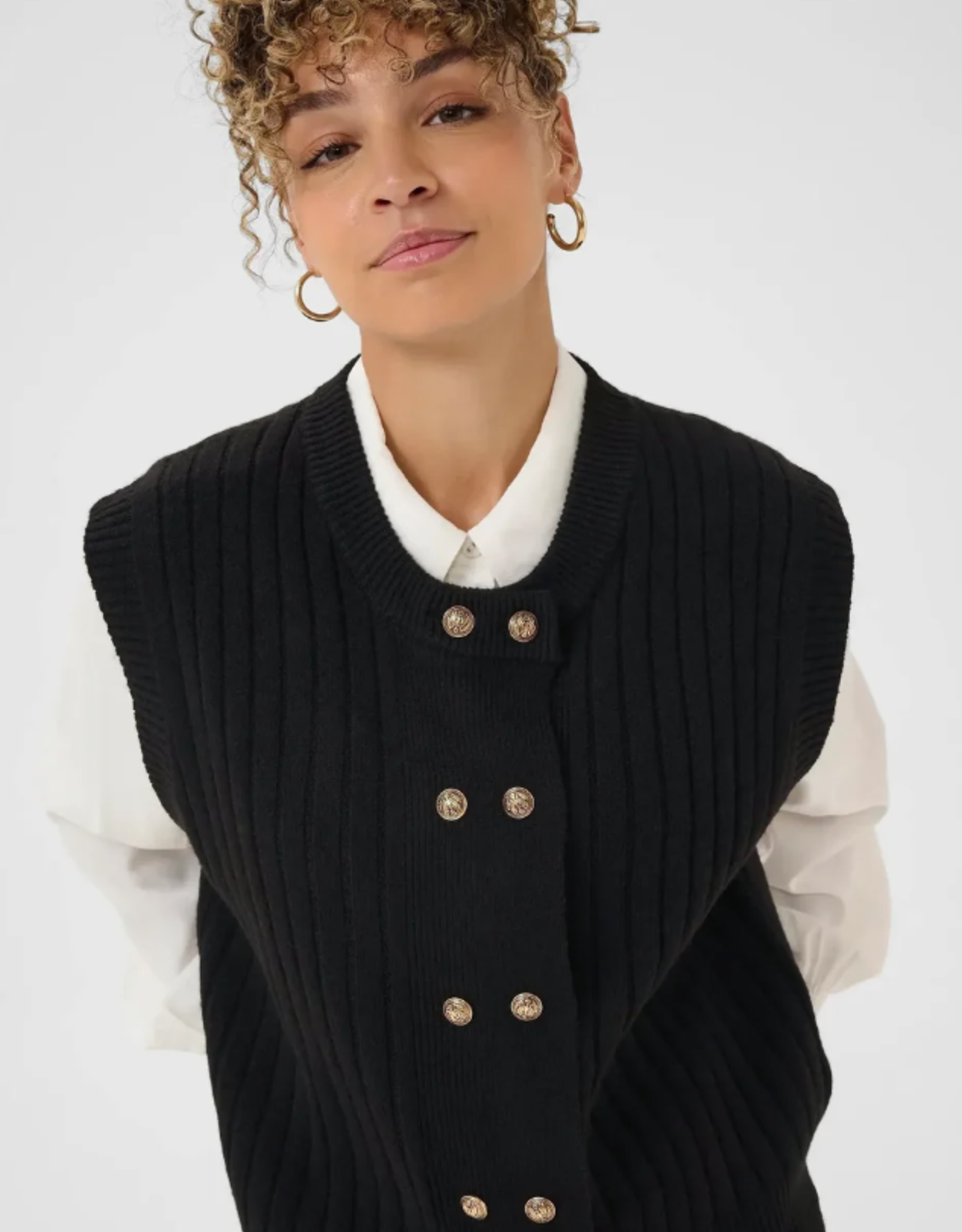 Cream Cream - CREroka Knit Veste sans manches FW25