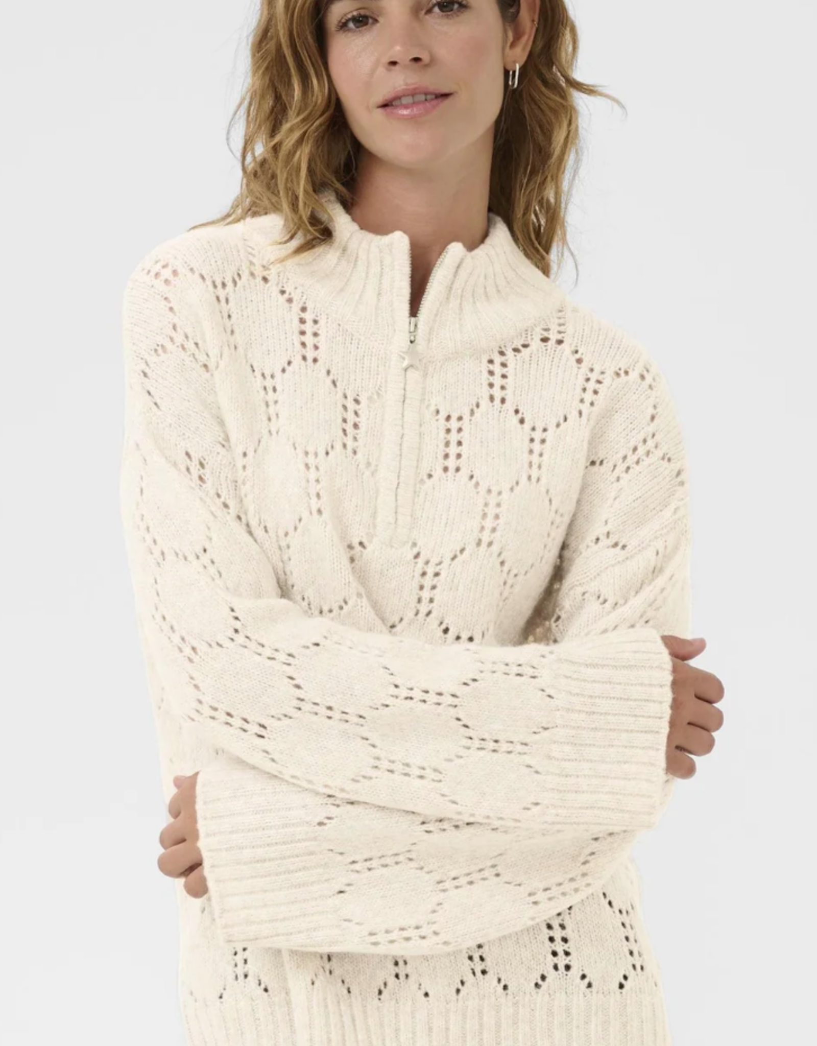 Cream Cream - CRZilla Zipper Chandail FW25