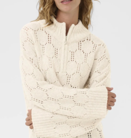 Cream Cream - CRZilla Zipper Pullover FW25 Cream Cream - CRZilla Zipper Pullover FW25