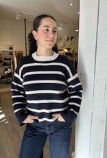 Pistache Pistache - Y-9375 Striped Crewneck FW25