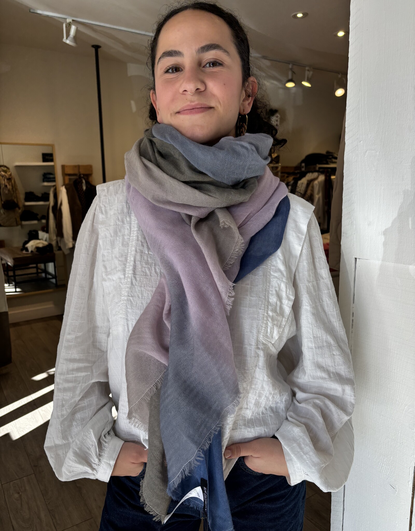 Ilse Jacobsen Ilse Jacobsen - Wooca01 foulard FW25