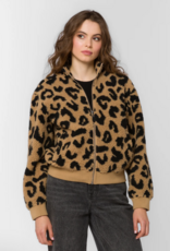 Velvet Heart Velvet Heart - Aggie Fuzzy Zip Up Jacket FW25