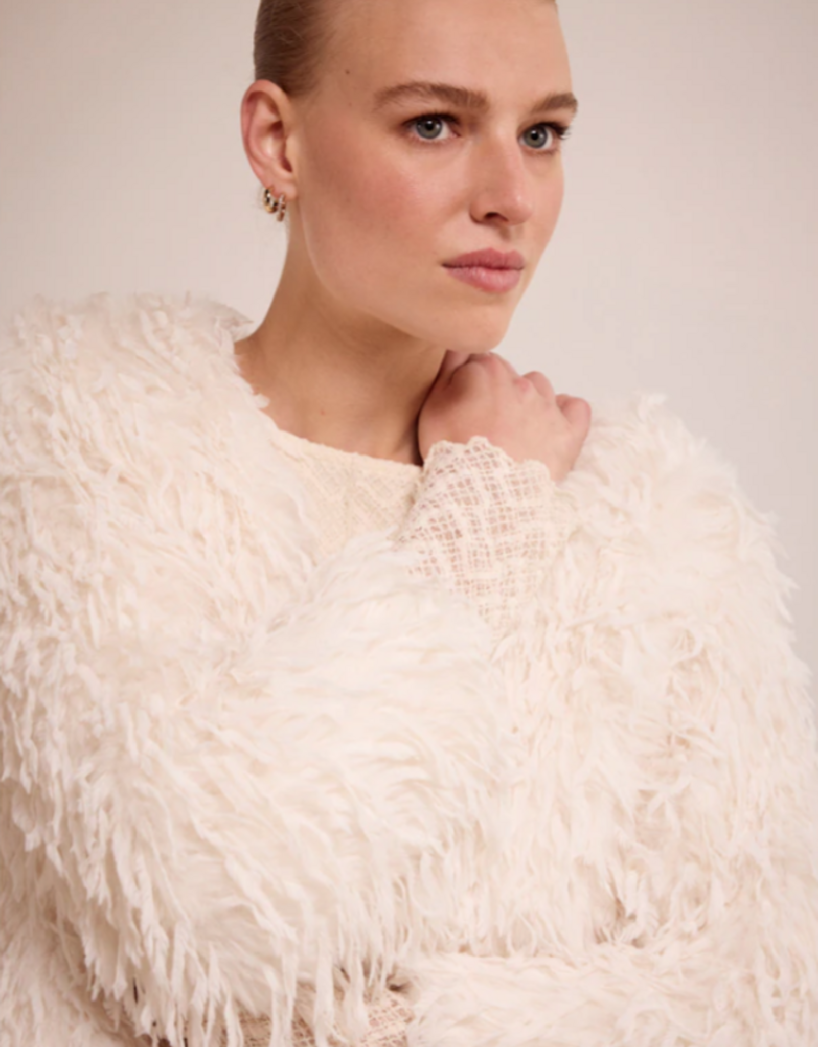 Tramontana Tramontana - C2217801 Fux Fur Feather Jacket FW25